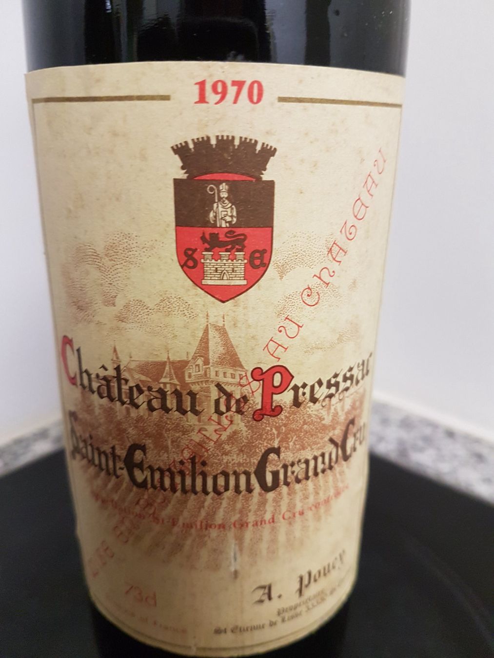 Vino: Chateau de Pressac 1970 – Nuovo (secondo la descrizione) da Grenchen venduto da poggione 3