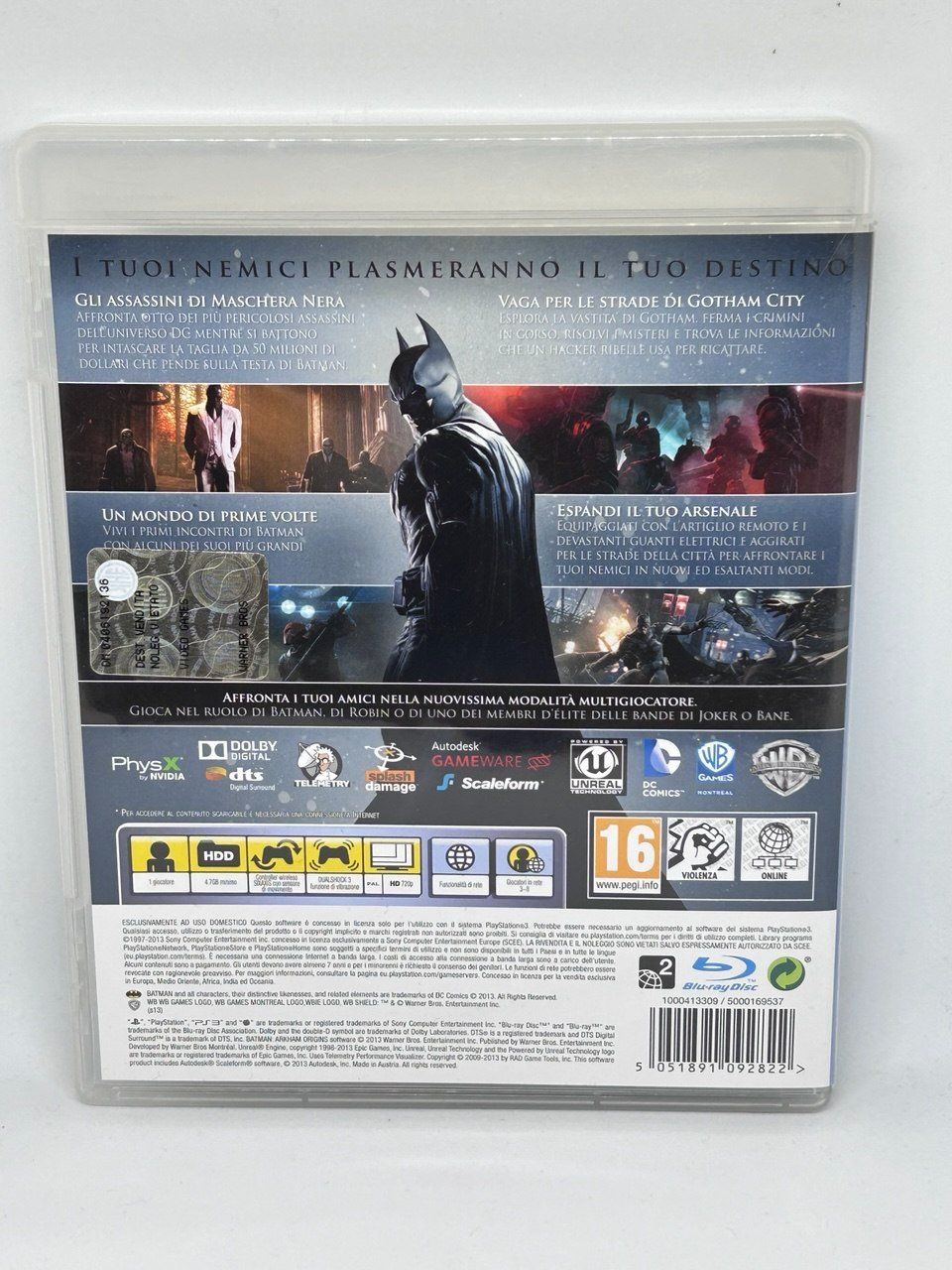 Sony Giochi: Batman: Arkham Origins per PlayStation 3 – Usato da Giubiasco venduto da LorisVale 1