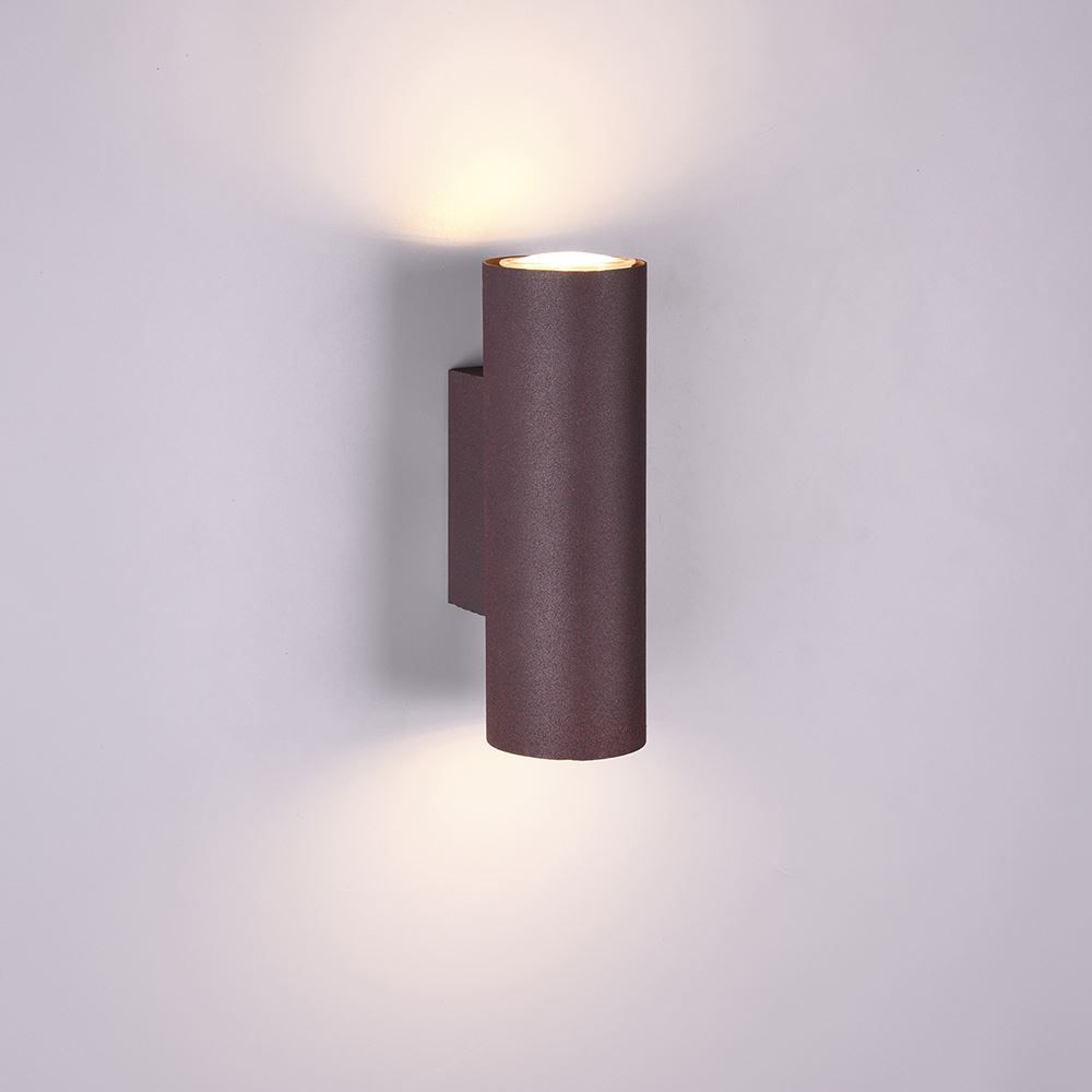 Lampen: Wandleuchte, Rostfarbig, 18 cm x 6 cm – Neu (gemäss Beschreibung) aus Kreuzlingen von Smart-Light