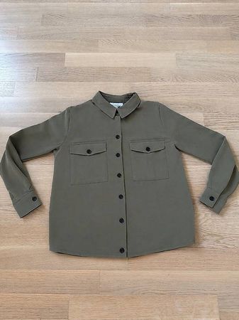 Bluse - Gr. 38 - Khaki