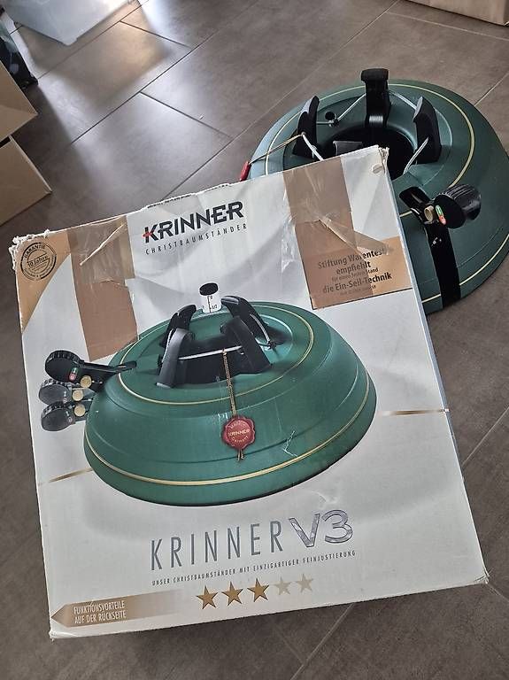 Krinner Basi per albero di Natale: Christbaumständer Krinner V3 – Usato da Vilters venduto da tin1tho