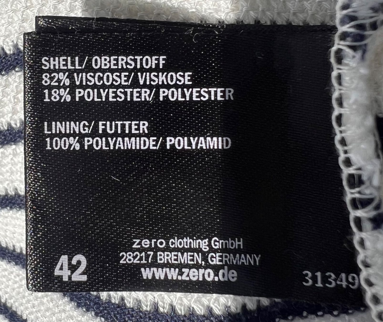 Vestiti: Sommerkleid von Zero geringelt Gr. 42 – Usato da Kilchberg ZH venduto da jul_d2j2 4