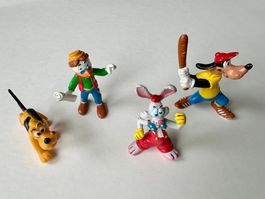 Bully Pluto, Goofy, Daniel Düsentrieb, Hase Roger, Bullyland