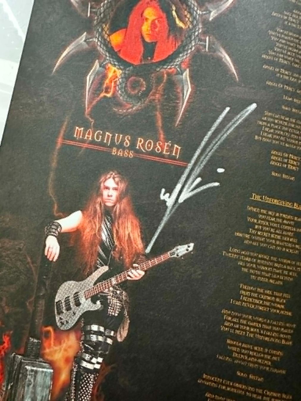 CD: Hammerfall Crimson Thunder Special edition dédicacé – Nuovo (secondo la descrizione) da Moutier venduto da GINGUM 5