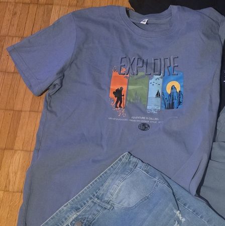 3  T-shirt und 1 x kurze Hose Neu und ungebraucht XL