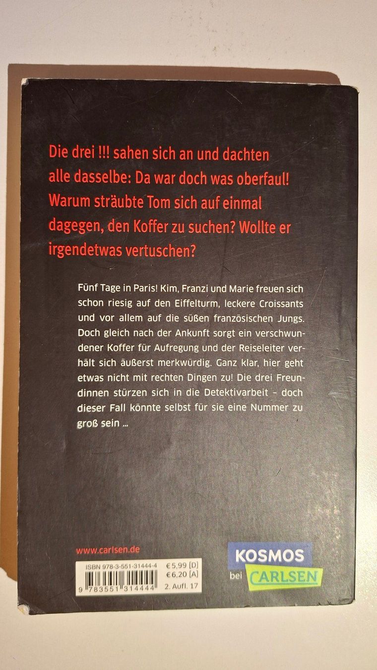 Livres: Die drei !!! Tatort Paris – D'occasion à Dietikon par Buchantiqdietikon 1
