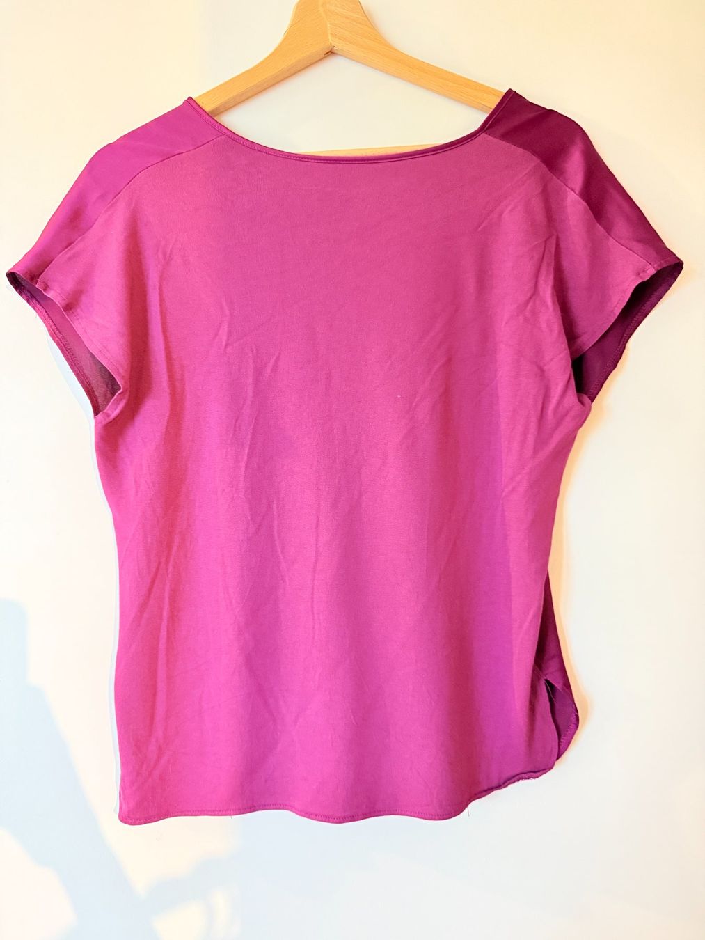Mango Tops: Mango - Blouse couleur mauve – Gebraucht aus St-Sulpice VD von rit_h8vk 1