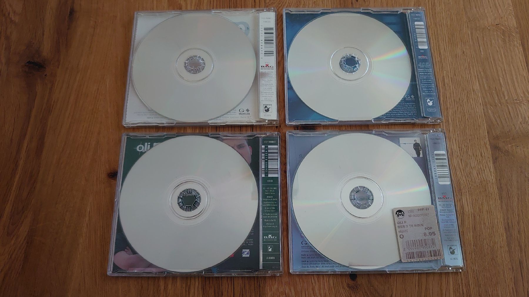 CD: 4 CD-Single Oli.P – Usato da Pfäffikon SZ venduto da Wild0 1