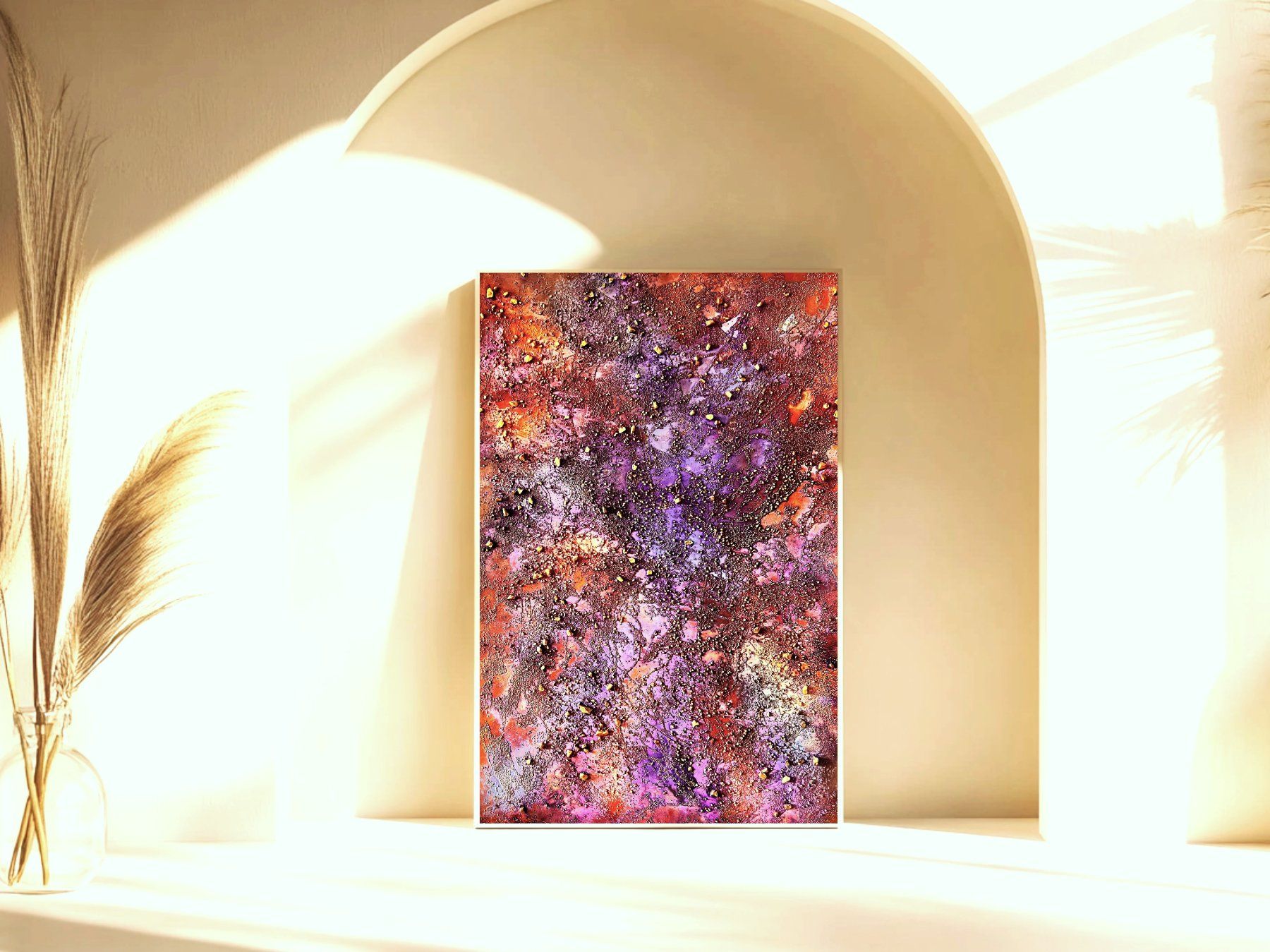 Dipinti: Andrea Scacciotti - Malerei auf Leinwand - Material abstrakt – Usato da Ponte Tresa venduto da 11GalleriaAlterEgo11 5