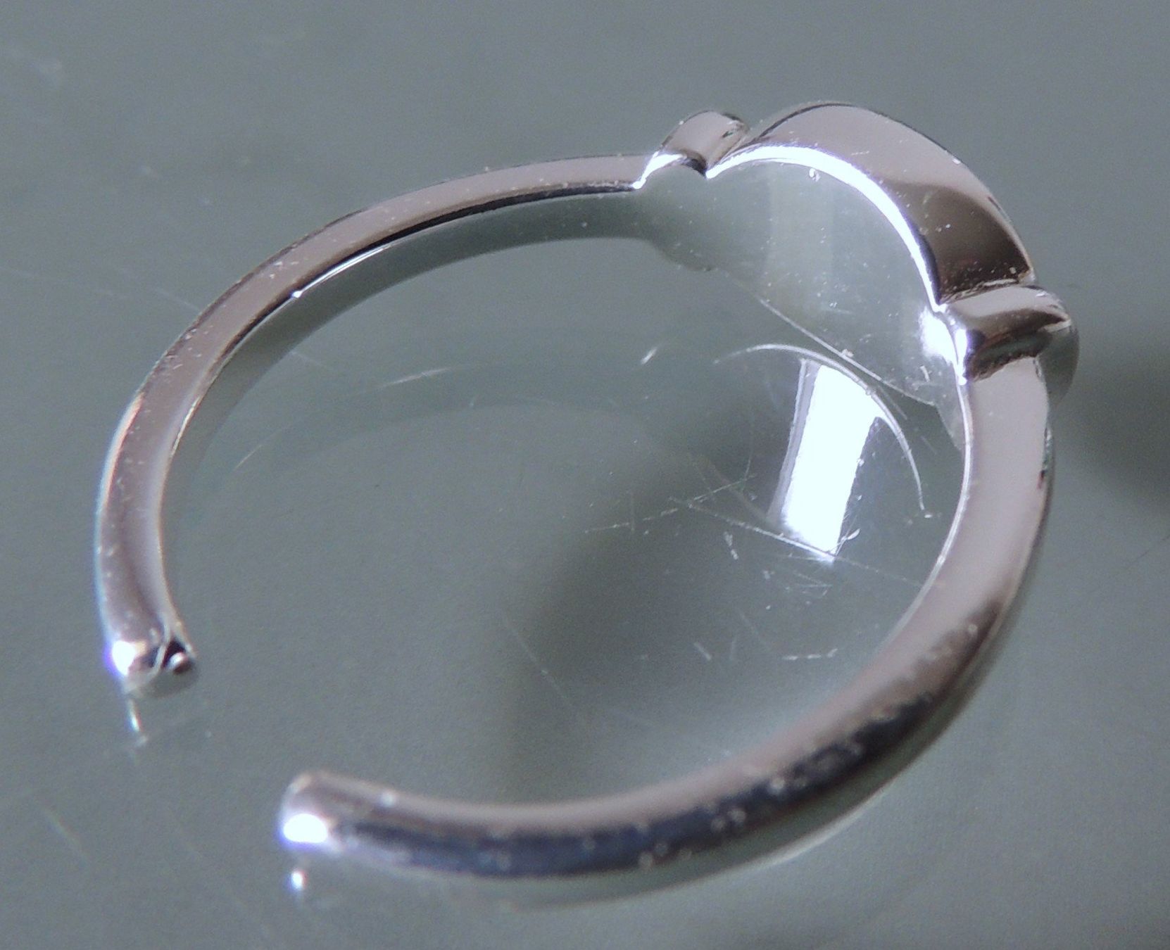 Ringe: TARA STYLE rhodinierter Silber 925 Fingerring mit Labradorit – Neu (gemäss Beschreibung) aus Waldenburg von schaller707 5