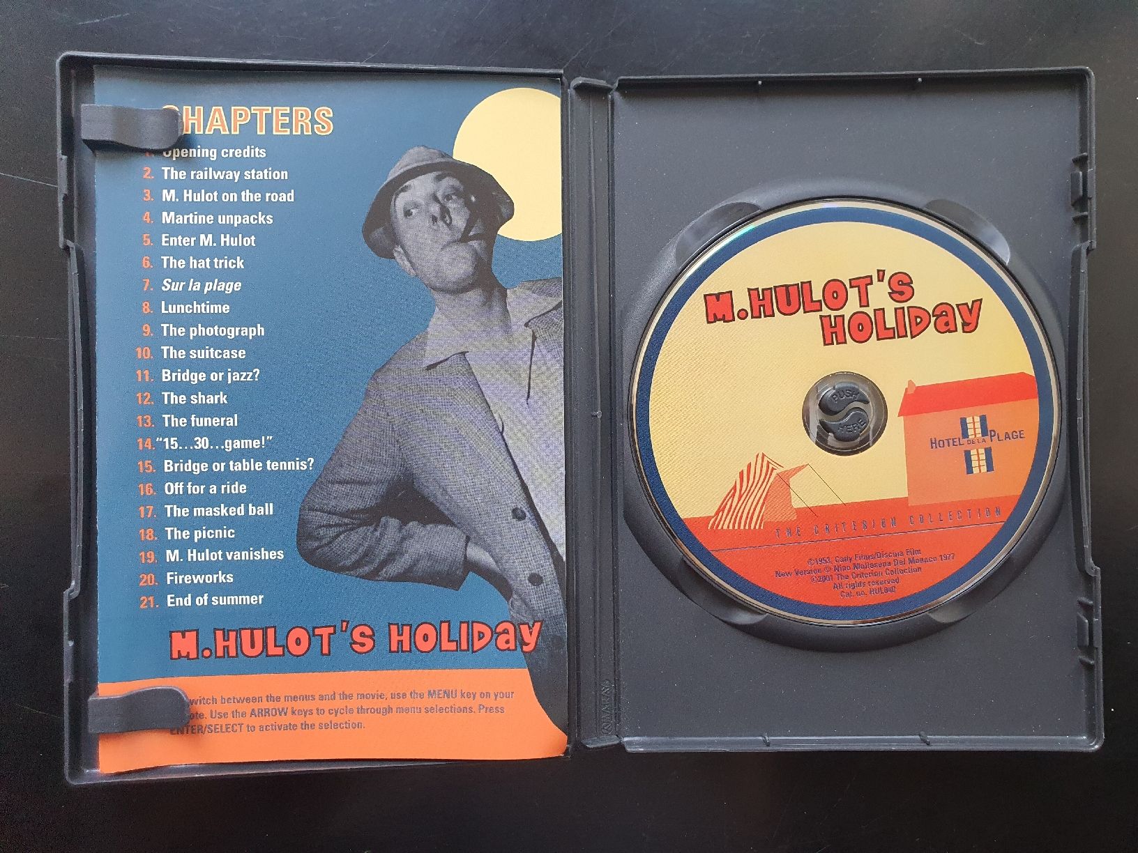 Tutti i DVDs: Criterion: M. Hulot's Holiday DVD Jacques Tati Comedy – Usato da Zürich venduto da TimZurich1 2