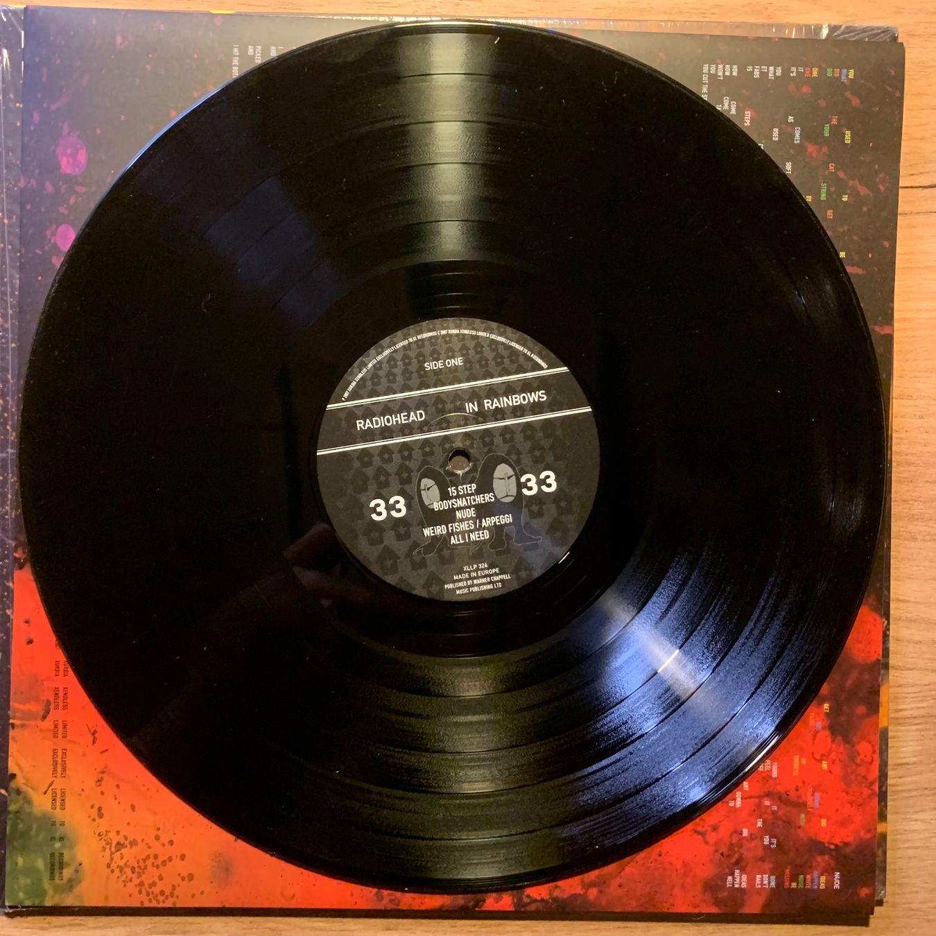 Vinyles: RADIOHEAD - IN RAINBOWS...RE EU...M/M – D'occasion à Gals par Diskopatshop 3