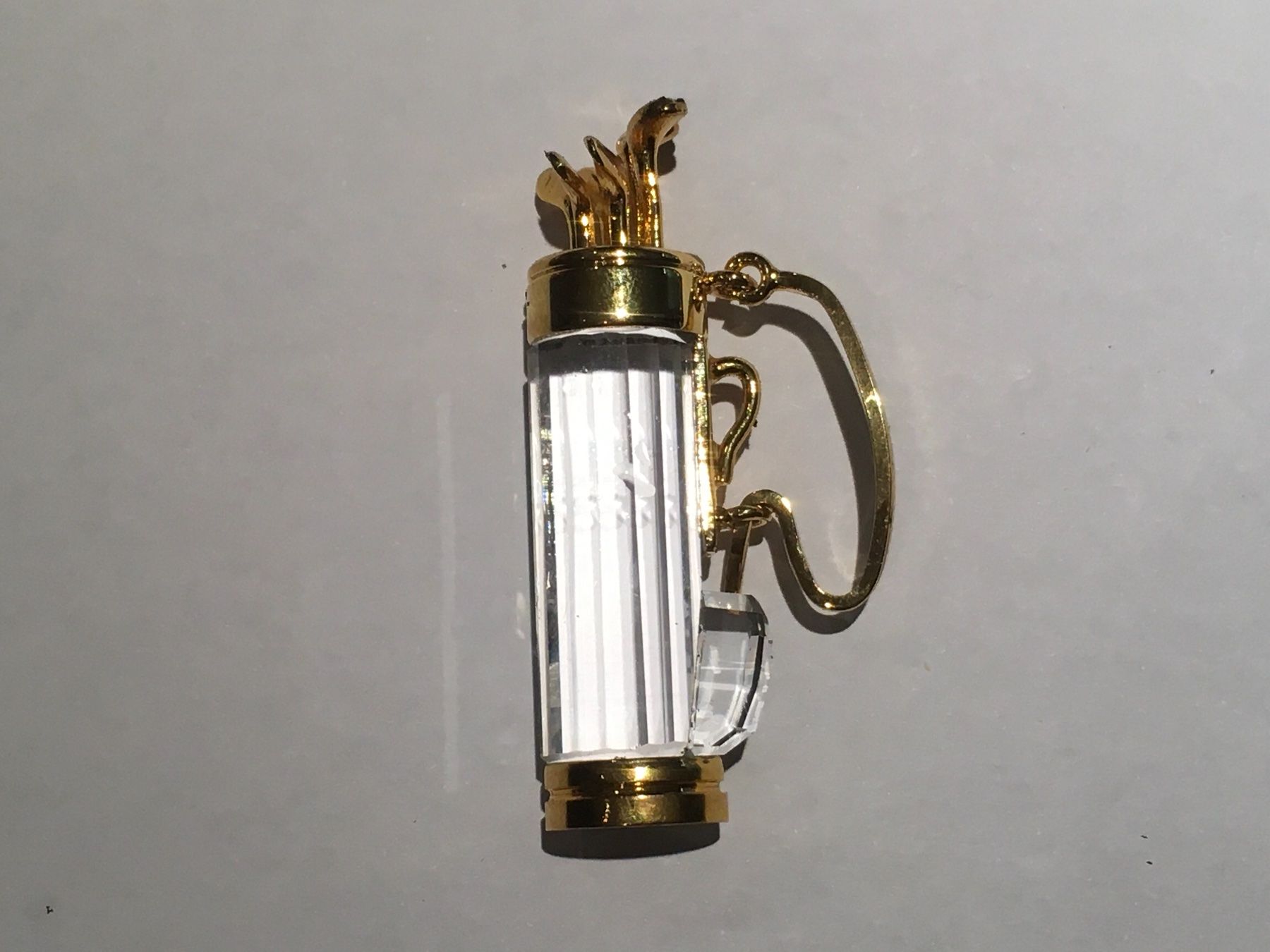 Swarovski Statuette: Swarovski Golfsack mit OVP – Nuovo e nell'imballaggio originale da Oberglatt ZH venduto da Multimix