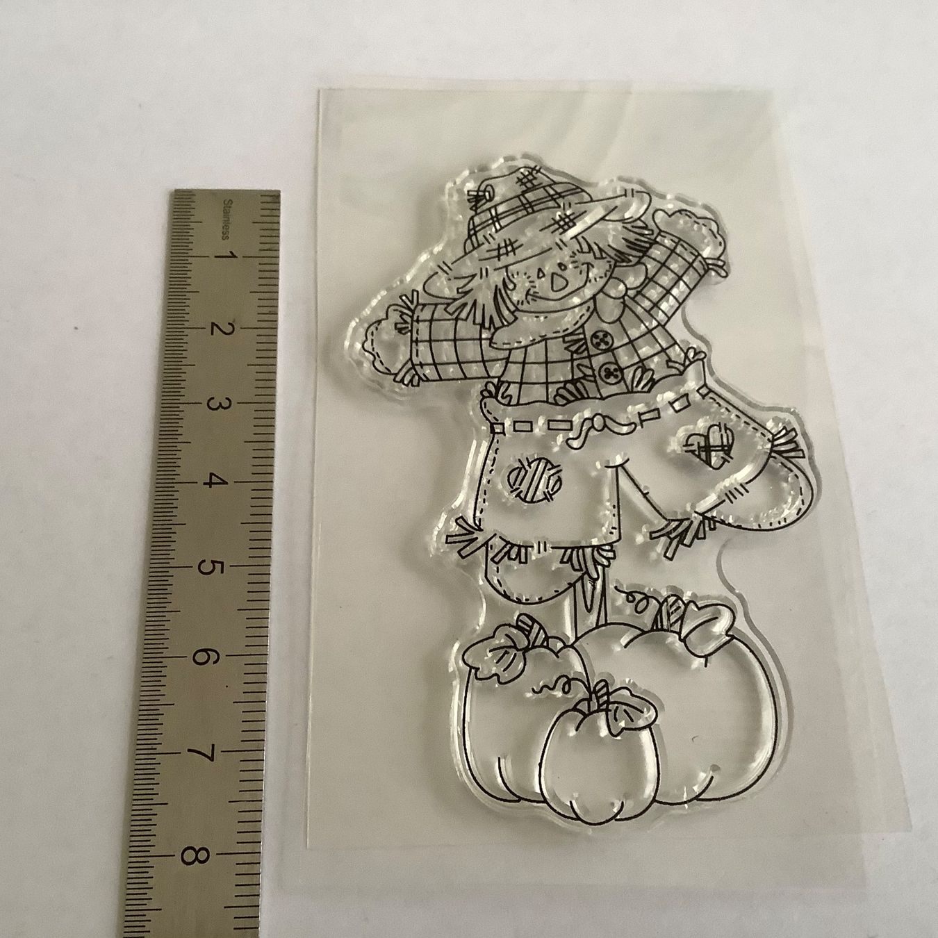 Stempel: Clear Stamp scarecrow Silikon Stempel Silikonstempel – Neu (gemäss Beschreibung) aus Meyrin von laservette99 1