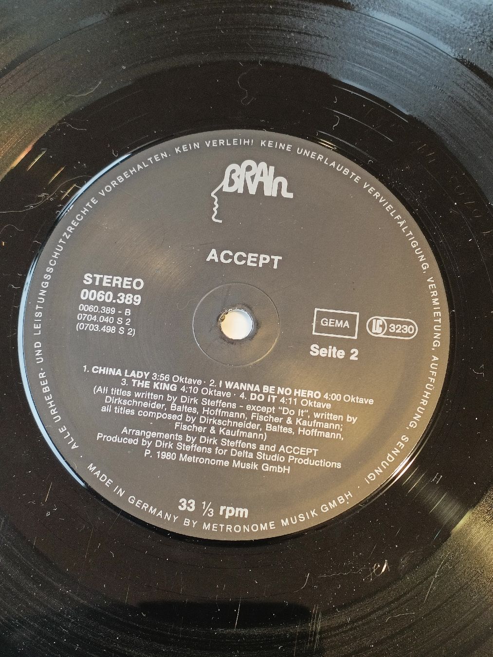 Vinyles: LP / ACCEPT - Ausgabe 1980 – D'occasion à Brugg AG par Ente015 1