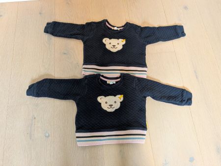 2x Steiff Pullover für Zwillinge Gr. 80