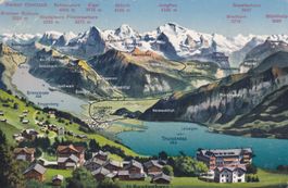 Berner Oberland St. Beatenberg Thunersee Brienzersee 1916