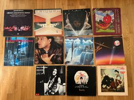 Schallplatten Sammlung – Rock / Classic Rock (11 LPs)