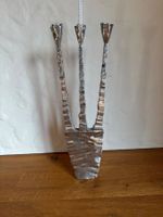 Kerzenständer Silberfarbig 3 Kerzen