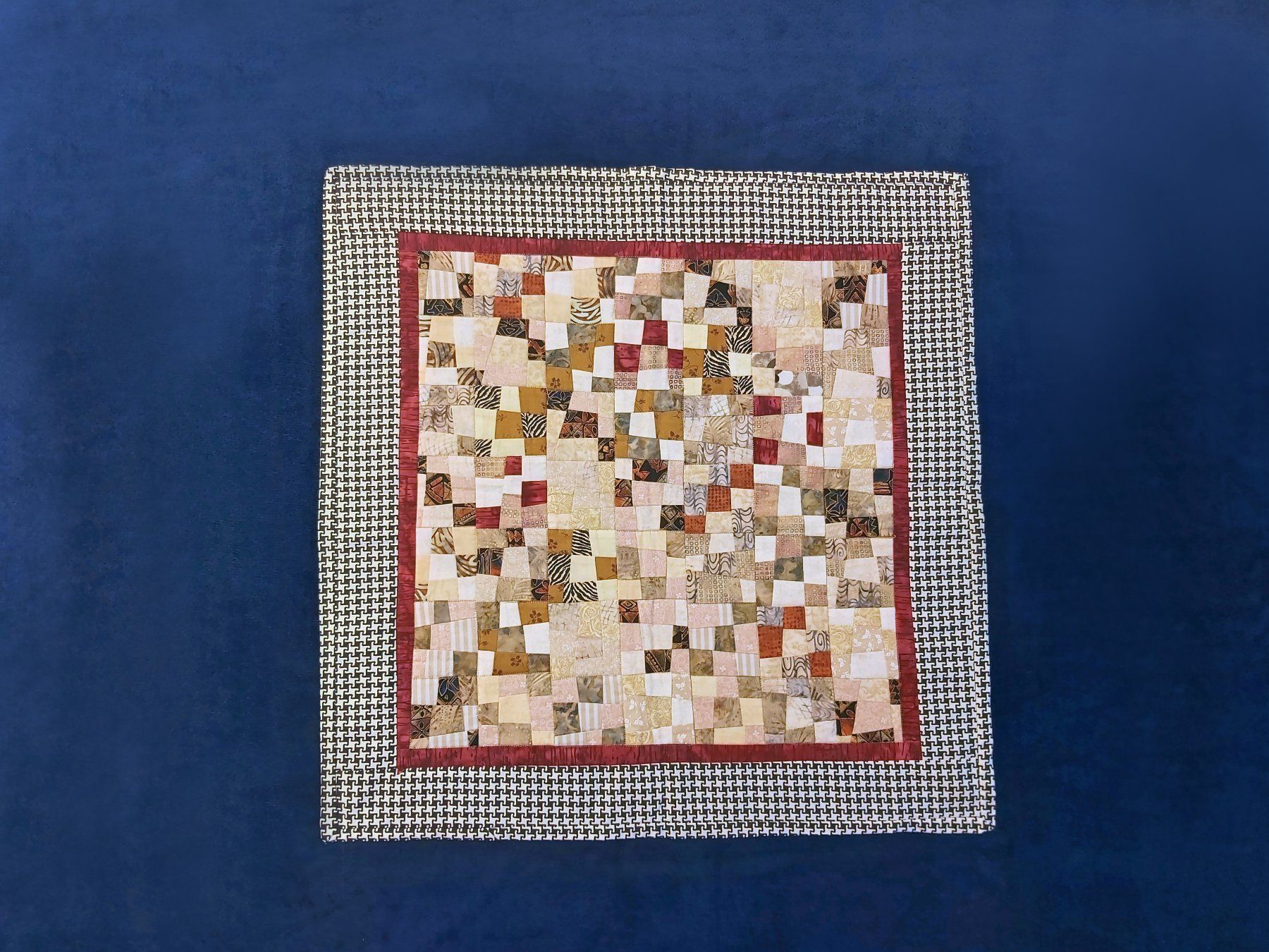 Alle Dekorationen: Patchwork Quilt "Flechten der Natur" Unikat 66 x 66 cm – Neu (gemäss Beschreibung) aus Wetzikon ZH von Meltingpot29