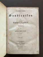 Leuthy: Handlexikon des Schweizerlandes 1846 mit Nachträgen