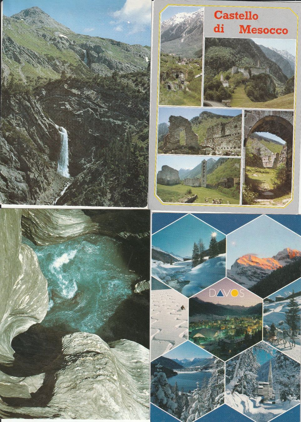 Ansichtskarten: 40 Karten Landfschaften Graubünden – Gebraucht aus Lumbrein von made02 9