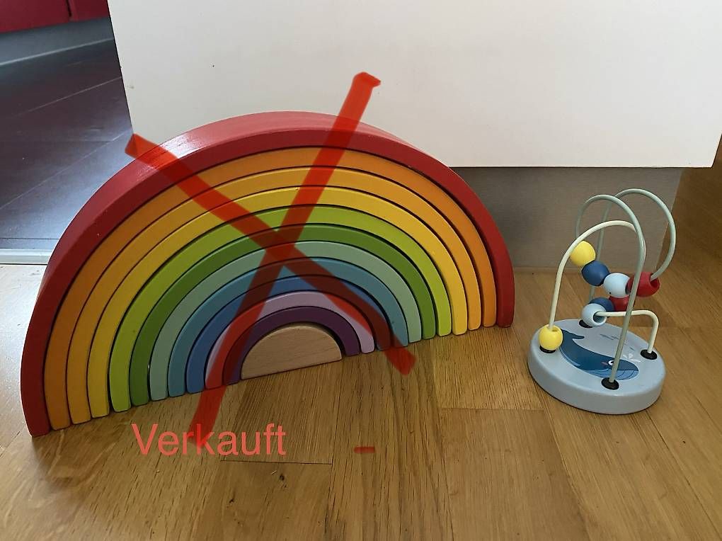 Jouets: Kleines Labyrinth mit Holzperlen – D'occasion à Bern par Mondol 1