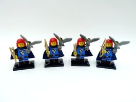 4x LEGO Minifigur Falknerin Serie 24, 71037