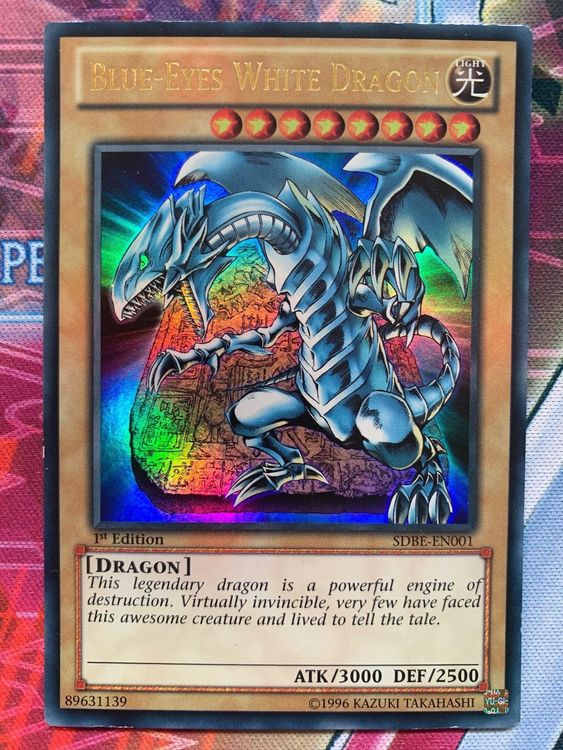 Yugioh Blue Eyes White Dragon Holo!! Kaufen auf Ricardo