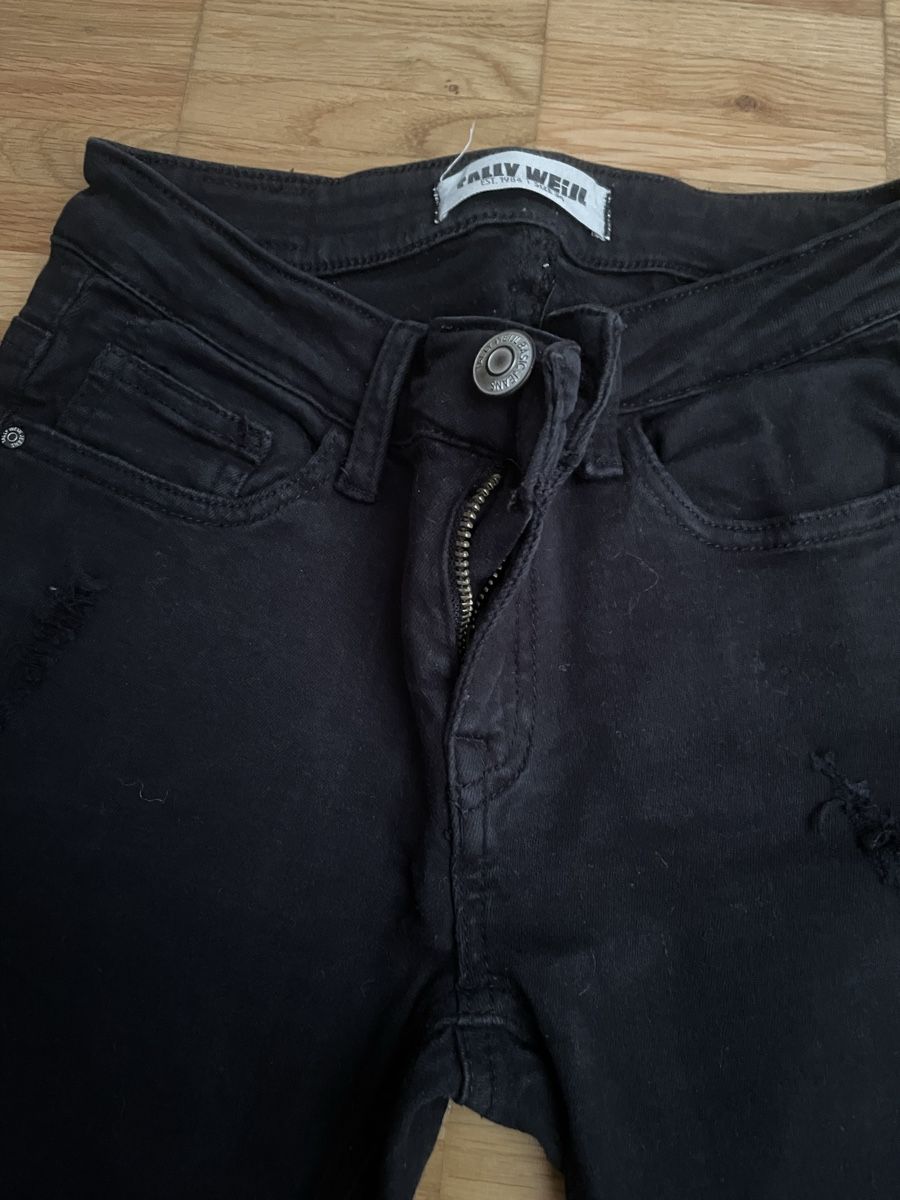 Tally Weijl Pantaloni: Jean noir – Nuovo (secondo la descrizione) da Pont-de-la-Morge (Sion) venduto da hel_bh28 2