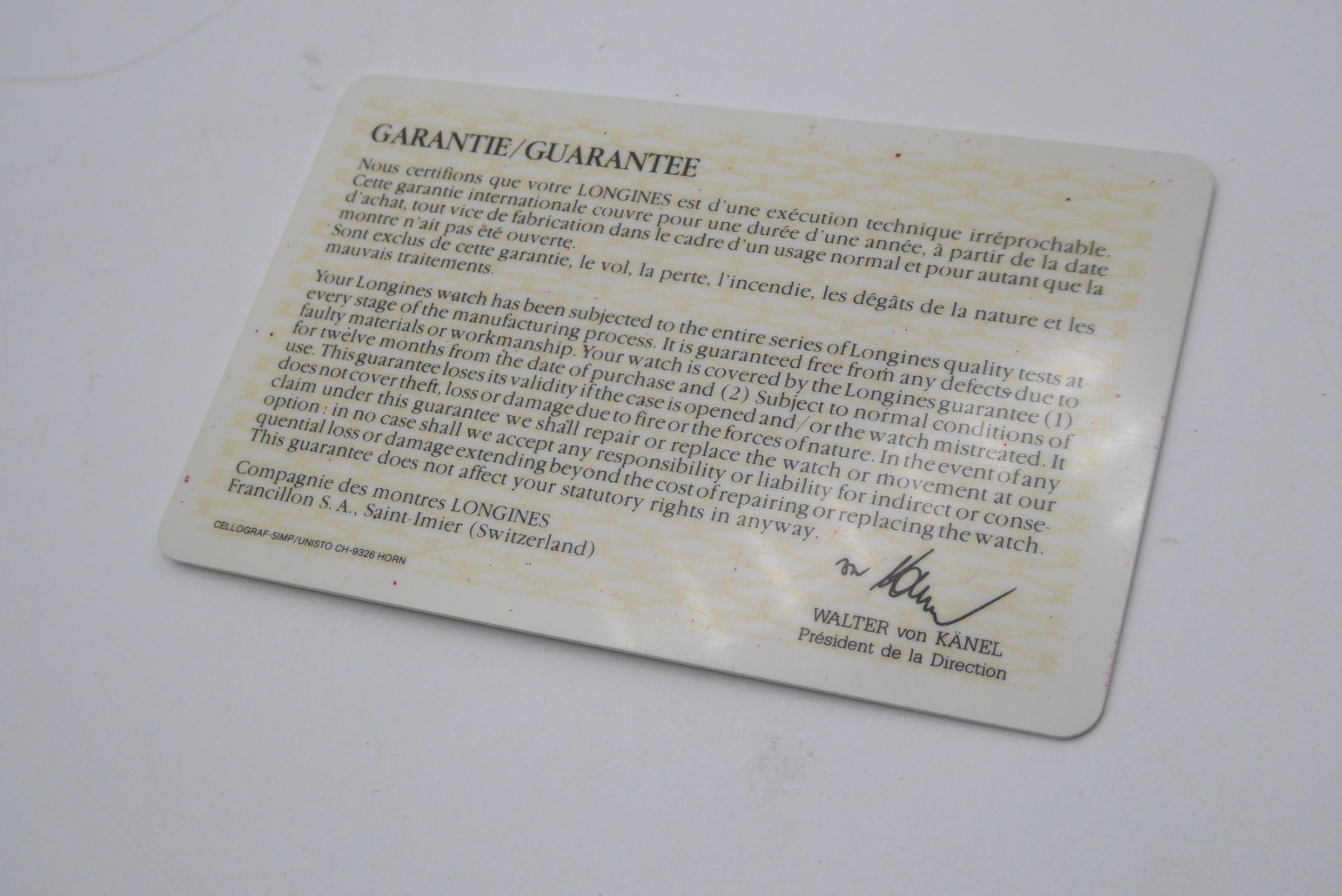 Longines Uhren: Longines Vintage Garantie – Gebraucht aus Geneve von adr_xk6n 1