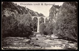 AK Filisur, Albula-Bahn, Landwasser-Viadukt