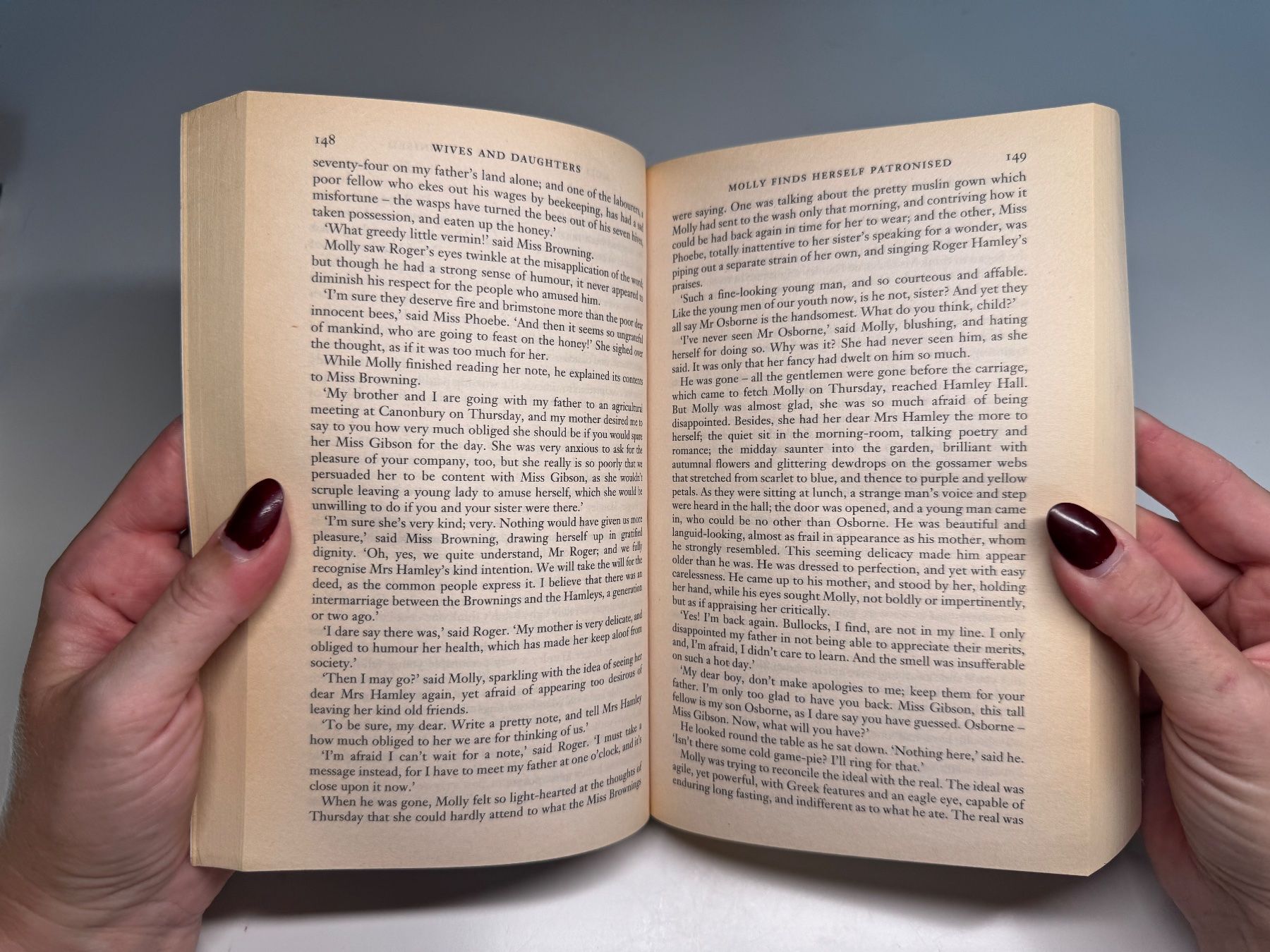 Libri: NOVEL: Elizabeth Gaskell, Wives and Daughters – Usato da Grosswangen venduto da English_books 4