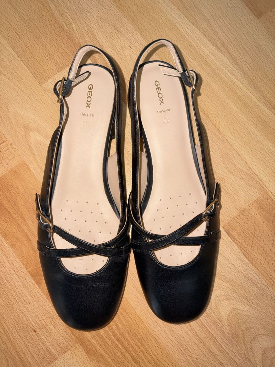Geox Scarpe da donna: Geox dhyalma sling back balerina black – Nuovo (secondo la descrizione) da Arbon venduto da bot_5ht5