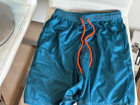 Prank-Badehose blau mit Kordelzug in Grösse S