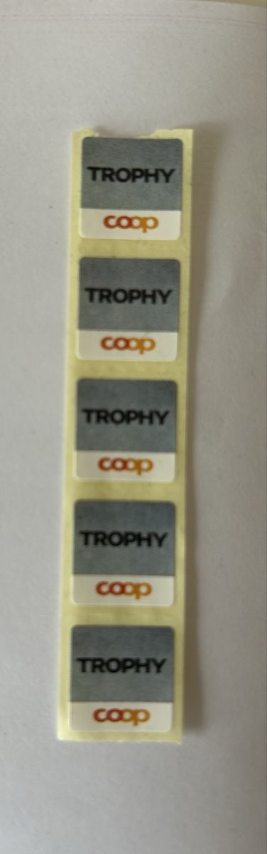 Coop Raccolte di bollini & punti: Coop Trophy Sticker, 5 Stk., Sammelsticker – Nuovo (secondo la descrizione) da Uitikon Waldegg venduto da bar_dc5t