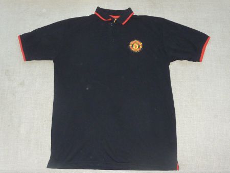 Vintage Manchester United Polo Shirt Gr. M! Off. Merchandise