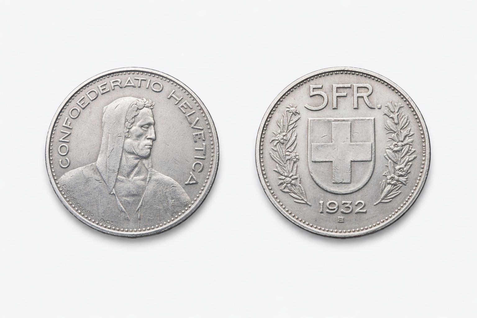 Tutti le monete: 5 Francs 1932 (vz) – Usato da Granges-Paccot venduto da aht_jwj9 1