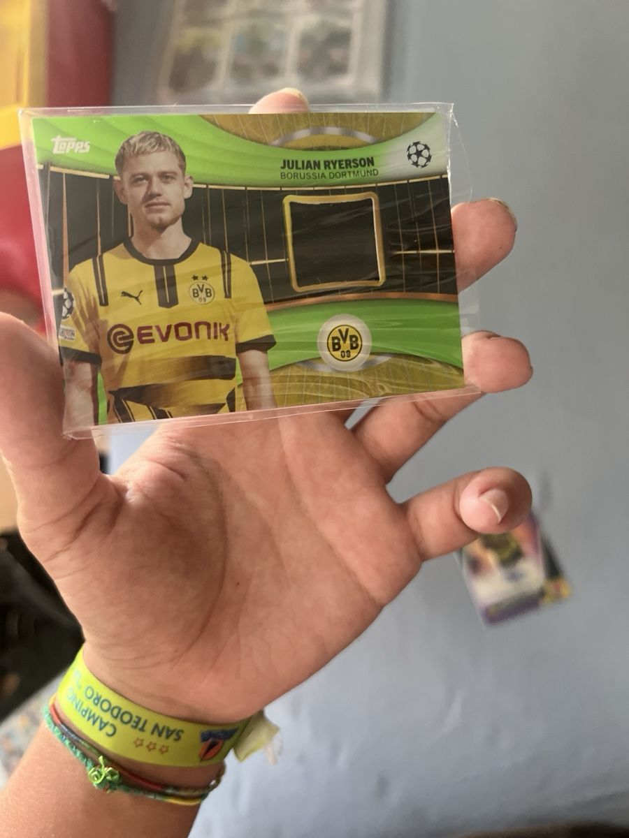 Topps Carte collezionabili: Topps Julian Ryerson Patch /199 – Usato da Uhwiesen venduto da maflo2