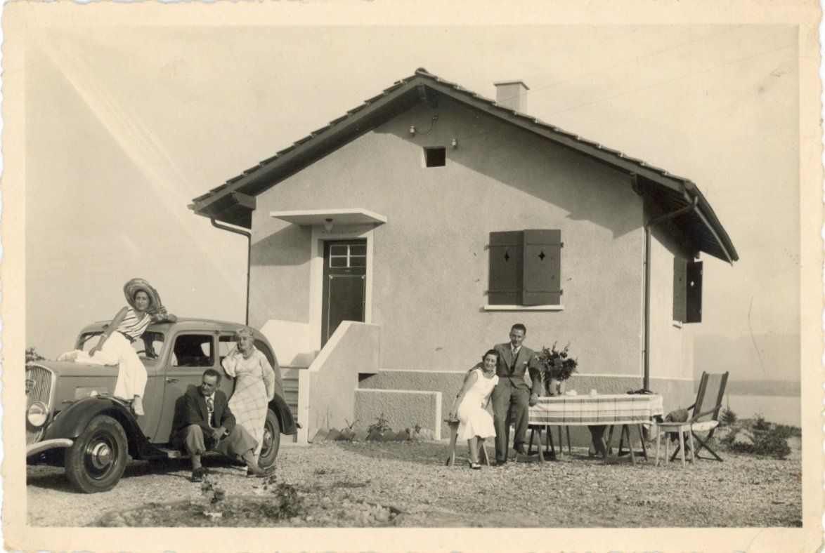 Cartoline postali: Chantebrise   BE   près Malleray  -/ Oldtimer    en 1936 – Usato da Brig venduto da Valcards54