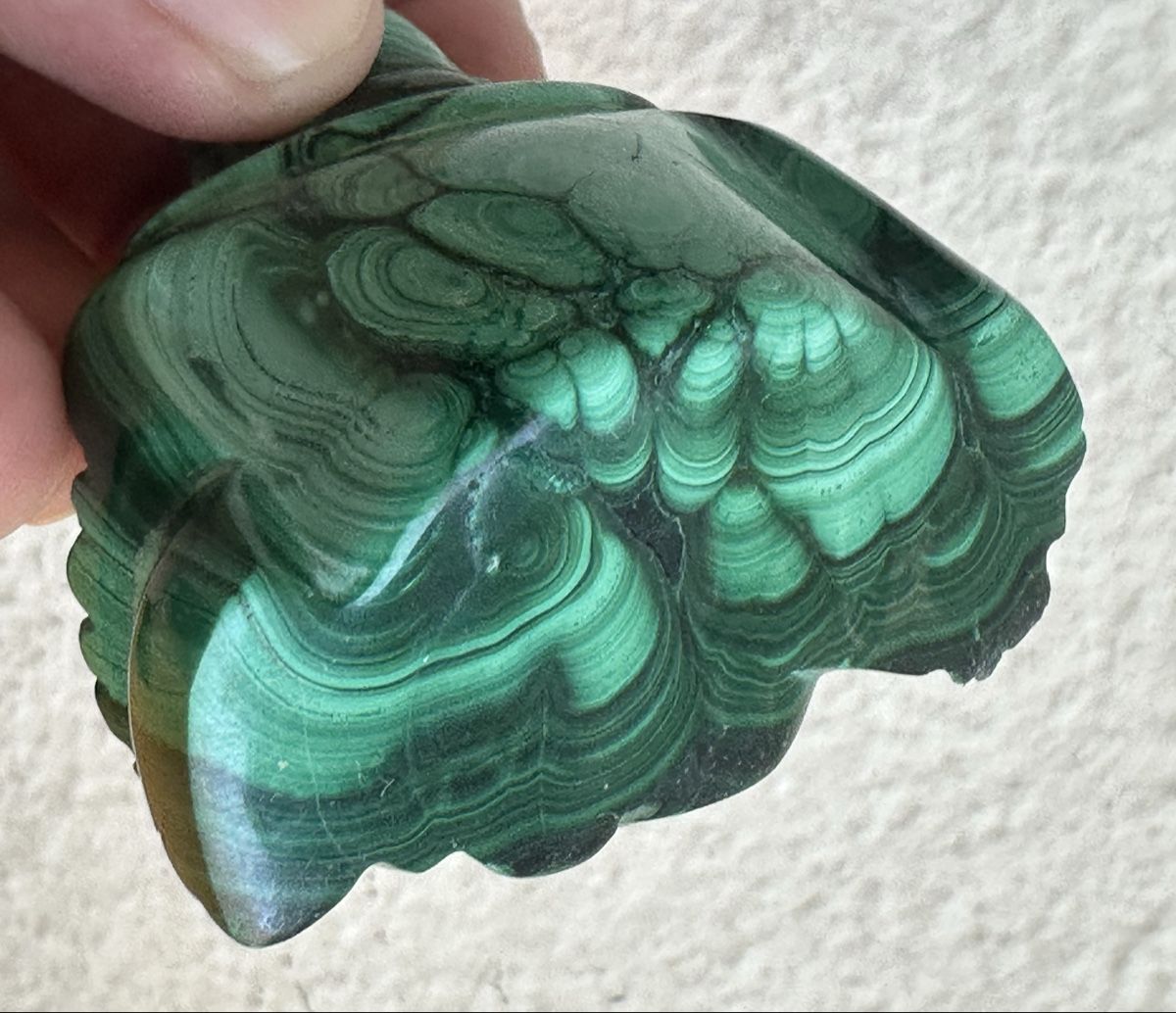 Minerali & Pietre curative: Lachender Buddha Malachit Figur 7cm , Heimdeko Geschenkidee✨ – Usato da Zürich venduto da c_d_r 3