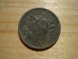 (N2) 1 Rappen 1921