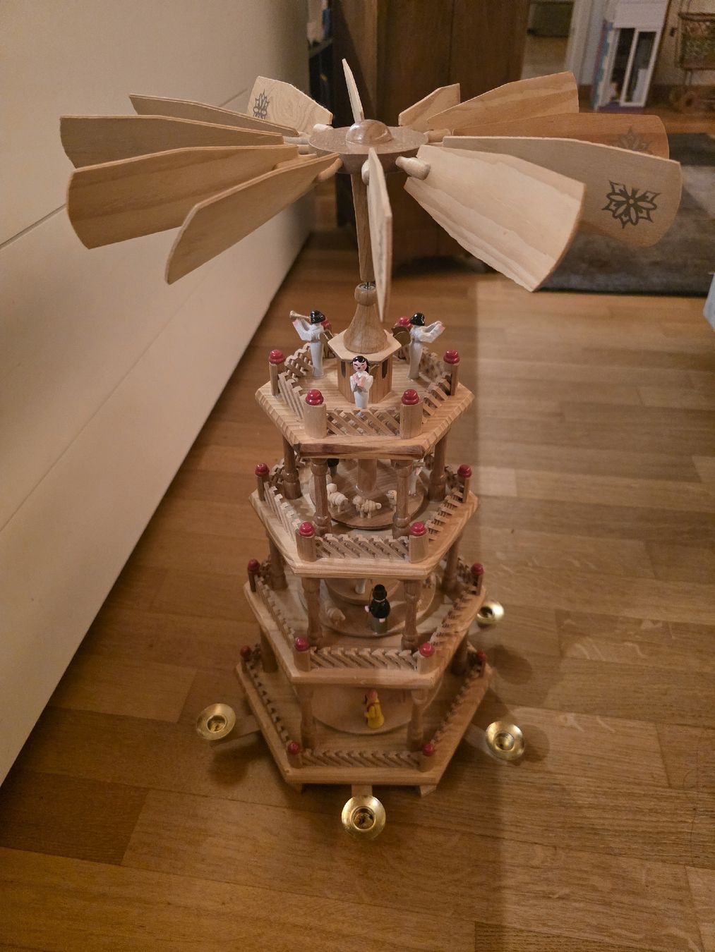 Tutte le decorazioni: Christmas Pyramid with Figurines, approx. 30cm high – Nuovo (secondo la descrizione) da Bolligen venduto da Vintage_soul12 1