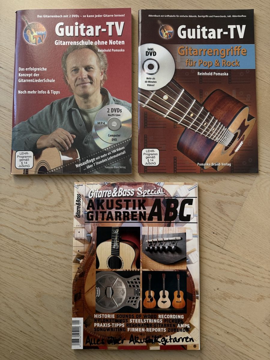 Libri: Guitar-TV: Gitarrenschule mit DVD's – Usato da Buch am Irchel venduto da Sweetharth