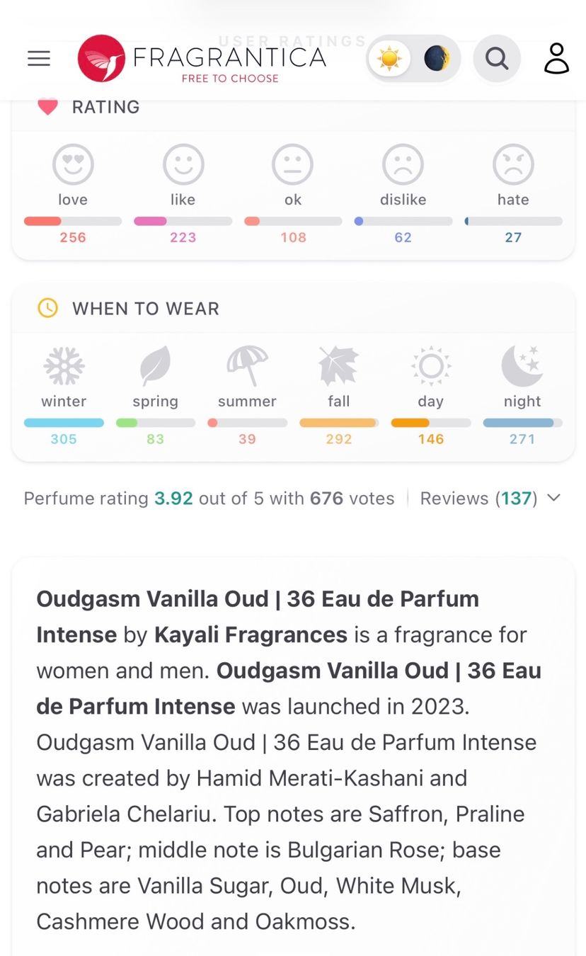 Kayali Profumi & Eau de Toilette: KAYALI OUDGASM VANILLA OUD | 36 EDP Duftprobe - 2 ml – Usato da Zürich venduto da deruja 5