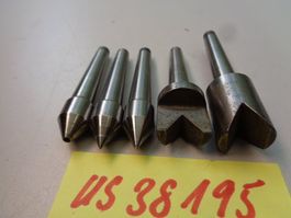 Diverse feste Reitstockspitzen für Schaublin 70
