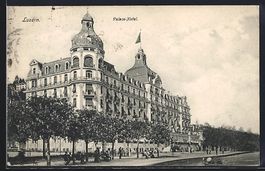 AK Luzern, Palace-Hotel, 1907
