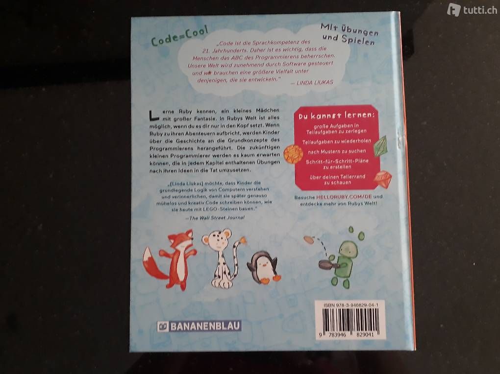 Libri: Buch Hello Ruby, programmieren mit Kindern – Nuovo (secondo la descrizione) da Urdorf venduto da Jeani_ 1
