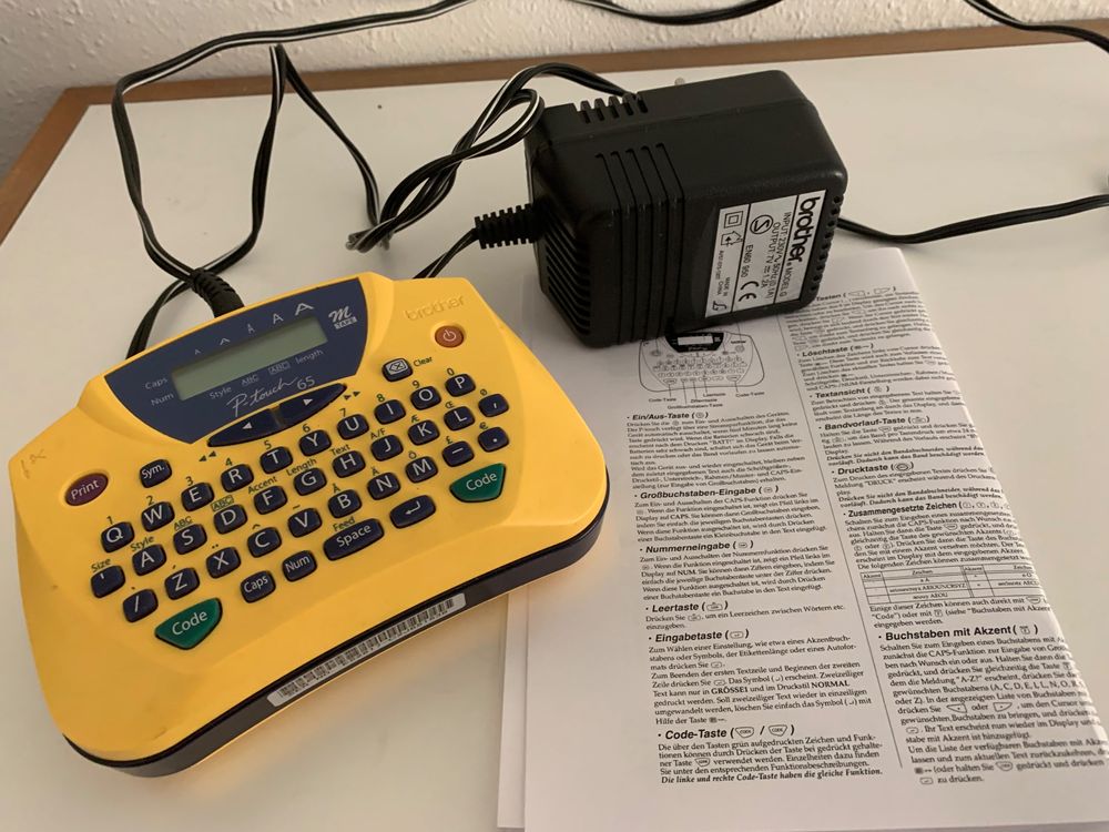 Etiketten Drucker Brother PT. 65 (Gebraucht) in Heimberg für CHF 24 ...