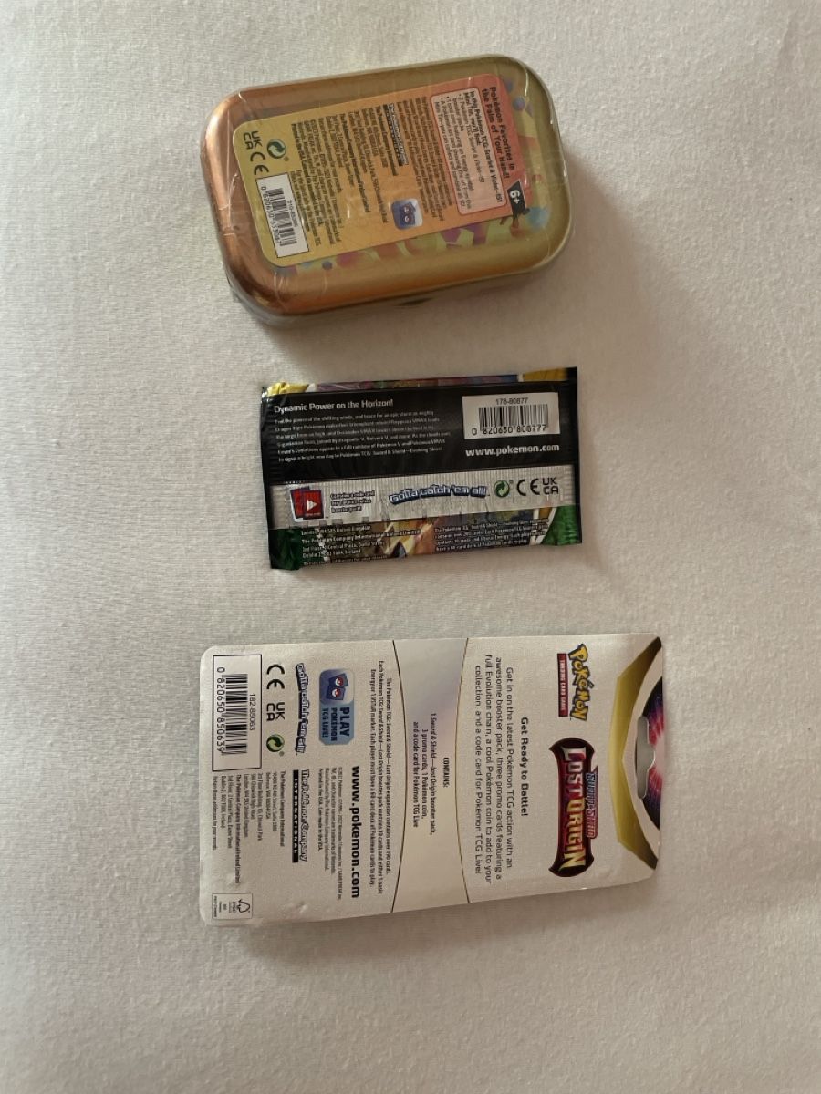 Pokémon Carte collezionabili: 151 Mini Tin, Evolving Skies Booster, Lost Origin Checklane – Nuovo e nell'imballaggio originale da Bazenheid venduto da Toulouse12 1